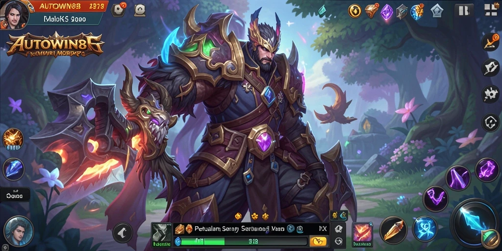 Gameplay AUTOWIN88 dengan karakter dan aksi bertempur yang mendebarkan.