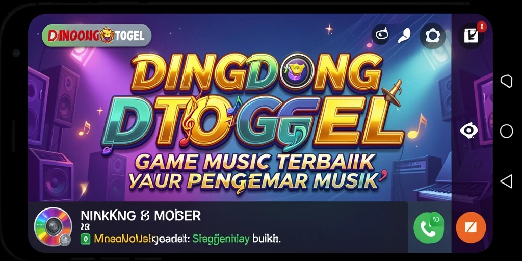 Tampilan utama DINGDONGTOGEL dengan berbagai pilihan lagu.